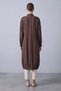 Zippered Long Snap Detailed Comfortable Cut Cap in Brown - 2