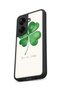 حافظة مقاومة للصدمات متوافقة مع Redmi A5 مع حماية للكاميرا بنمط البرسيم - 5