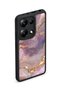 حافظة مقاومة للصدمات متوافقة مع Redmi Note 13 Pro 4G بنمط الرخام الأرجواني مع حماية للكاميرا - 4