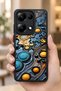 حافظة مقاومة للصدمات متوافقة مع هاتف Redmi Note 13 Pro 4G مع حماية للكاميرا بنمط Ebru - 6