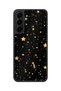 Samsung Galaxy S25 Fe Compatible Gold Star Patterned Camera Protected Shockproof Case
