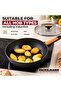 688620 Deep Frying Pan 28cm with Lid, Forged Aluminium, PFAS-Free Ceramic Non-Stick - 6