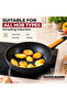 Deep Frying Pan 28cm, Forged Aluminium, PFAS-Free Ceramic Non-Stick - 6