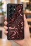 Samsung Galaxy S25 Ultra Compatible Marble Texture Patterned Shockproof Case with Camera Protection - 6
