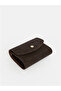 Brown suede look women's wallet - 8
