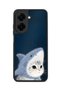 حافظة مقاومة للصدمات متوافقة مع Redmi A5 مع حماية للكاميرا بنمط SharkCat