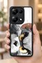حافظة مقاومة للصدمات متوافقة مع Redmi Note 13 Pro 4G مع حماية للكاميرا بنمط ريشي - 6