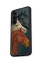 Samsung Galaxy S25 Fe Compatible Baroque Horse Pattern Shockproof Case with Camera Protection - 5