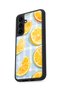 Samsung Galaxy S25 Fe Compatible Citrus Patterned Shockproof Case with Camera Protection - 5
