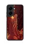 Redmi A5 Compatible Fire Patterned Camera Protected Shockproof Case
