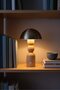 Woody Wooden Body Touch Table Lamp Cream - 27 cm - 2