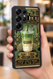 Samsung Galaxy S25 Ultra Compatible Matcha Patterned Shockproof Case with Camera Protection - 6