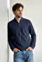 Men's Reversible Zippered Cardigan Cotton Classic Fit - 5460K - 3