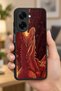 Redmi A5 Compatible Fire Patterned Camera Protected Shockproof Case - 6