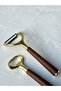 Noma 2Li Acacia Handle Steel Gold Peeler and Opener Set - 4