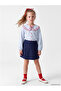 Blue Striped Girls' Set