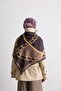 Monolith Pattern Shoulder Shawl - 5