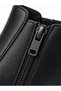 Kemal Aygün-Libero Men's Genuine Leather Zippered Chelsea Boots - 6