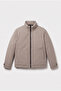 High Collar Waterproof Padded Basic Coat - 3
