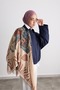 Veridia Patterned Shoulder Shawl - 3