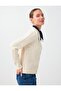 Off-White Shirt Collar Detailed Straight Cut Knitwear Cardigan - 2