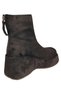 26K434 Platform Wedge Sole Women's Suede Boots - 6