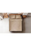 100% Cotton Cream Satin Duvet Cover Set Double Size - 4