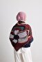 Palette Pattern Shoulder Shawl - 2