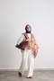 Veridia Patterned Shoulder Shawl - 3