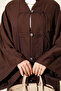 Design Button Detailed Kimono Shirt
