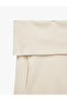 Slim Fit Long Sleeve Madonna Collar Knitwear Off-The-Shoulder Sweater - 3