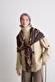 Monolith Pattern Shoulder Shawl - 4