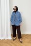 Buttoned Denim Jacket 3-0725 - 2