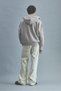 Kapüşon fermuarlı boxy sweatshirt - 5
