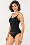 Women's 3-Pack Cotton Lace Detailed Thin Strap Athlete Bikini Panties Set Stretchy Underwear - 8