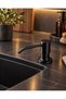 500 ml Black Built-In Liquid Soap Dispenser Countertop Soap Dispenser - 2