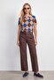 Beltless biye detailed trousers - 2
