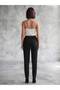 Comfortable Fit Lycra Pants with Elastic Waist - 3