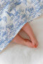 Muslin Coverlet - Blue Toile De Jouy - 5