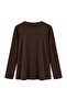 V neck oversize basic blouse - 5