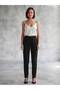 Comfortable Fit Lycra Pants with Elastic Waist