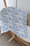 Muslin Coverlet - Blue Toile De Jouy - 2