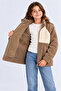Girls Boys Plush Lamb Coat Unisex Zippered Stand Collar Warm Children's Jacket Ak100 - 3