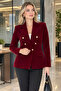 SÜET BORDO CEKET - 2