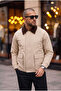 Collar Detailed Bag Pocket Jacket/Mantle