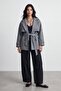 Buttoned Cashmere Coat