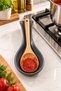 Ceramic Spoon Rest – Does Not Contaminate Countertops, Practical Kitchen Utensil Holder - 3