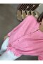 Tricoted Cardigan with Waist Ties and Buttons - 5