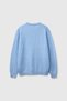 Men's melange 100% merino crew neck sweater - 2