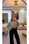 Coco Çizgili Polo sweat